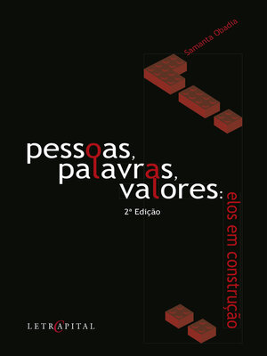 cover image of Pessoas, palavras, valores